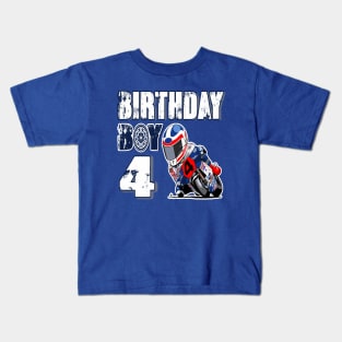 birthday boy 4th Kids T-Shirt